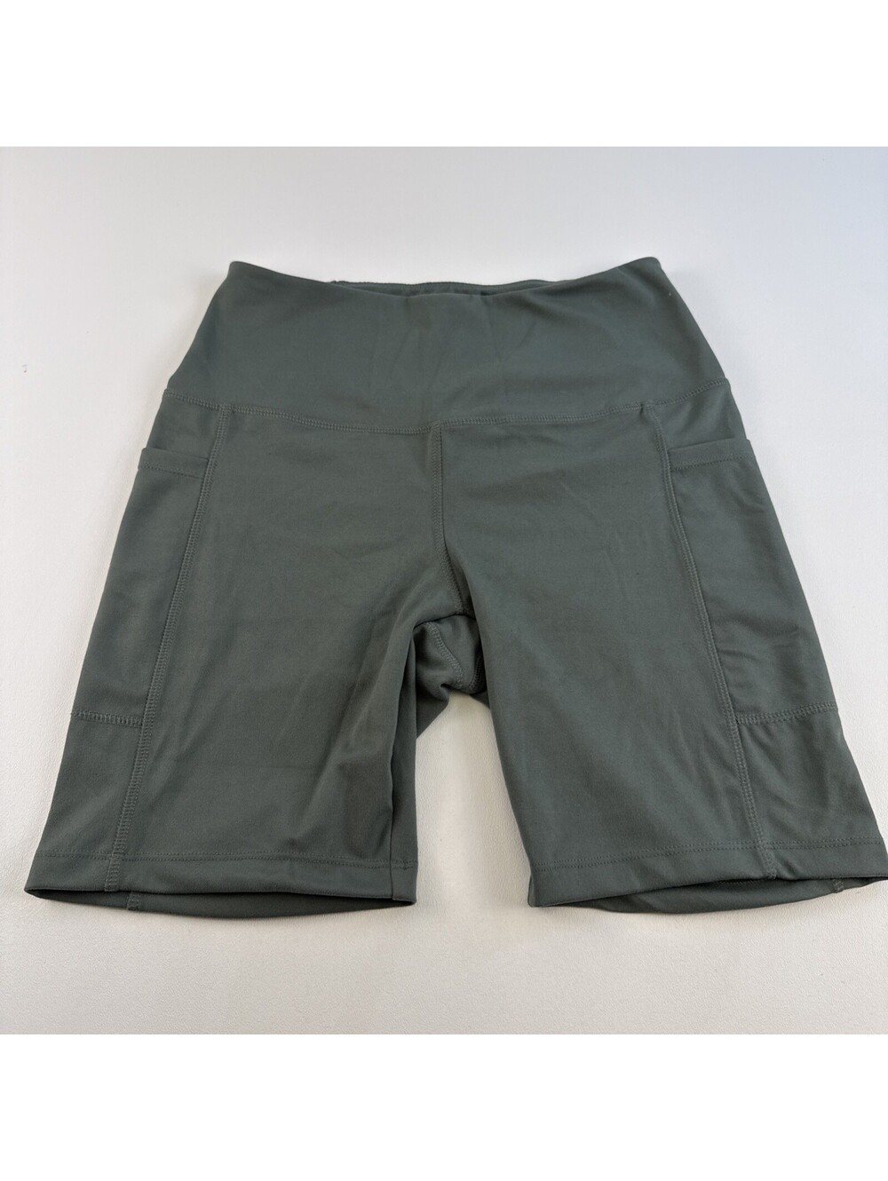 Womens Olive Danskin Shorts Small